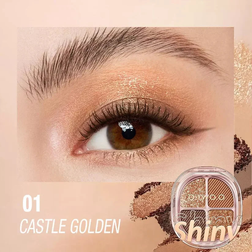 O.TWO.O Luxe Vibes 4 Color Eyeshadow Palette