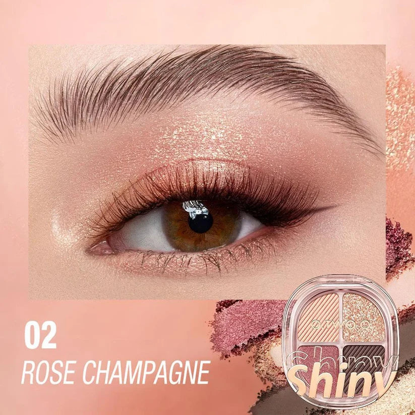O.TWO.O Luxe Vibes 4 Color Eyeshadow Palette
