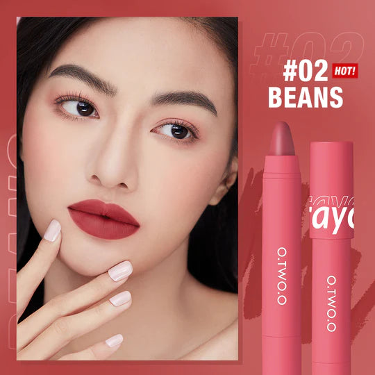 O.TWO.O Velvet Matte Lipstick Pen (Crayon)