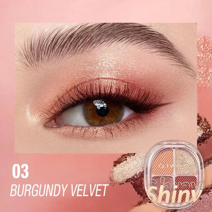 O.TWO.O Luxe Vibes 4 Color Eyeshadow Palette
