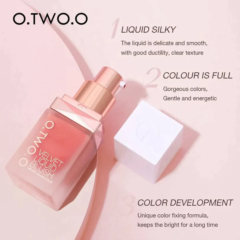 O.TWO.O Velvet Liquid Blush