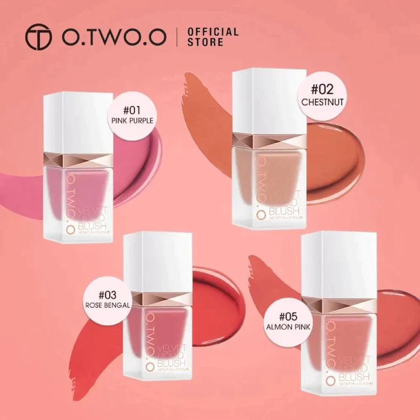 O.TWO.O Velvet Liquid Blush