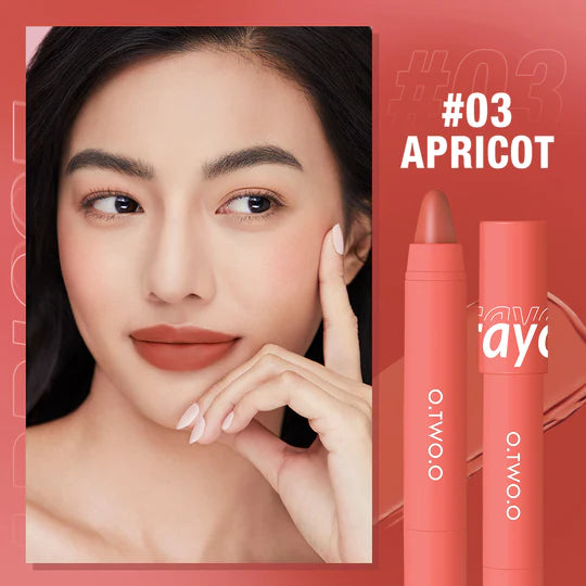 O.TWO.O Velvet Matte Lipstick Pen (Crayon)