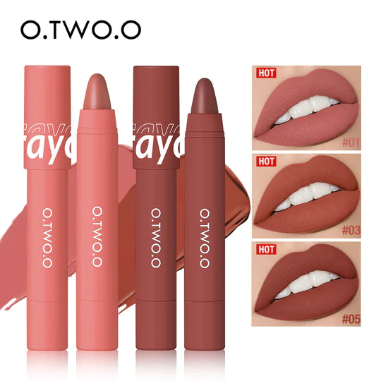 O.TWO.O Velvet Matte Lipstick Pen (Crayon)