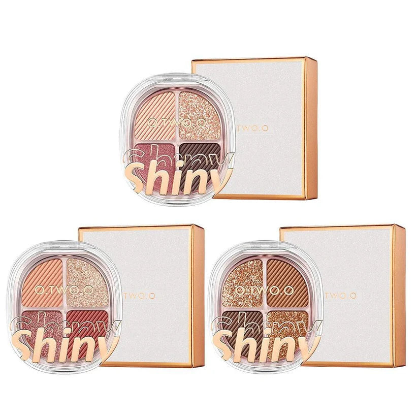 O.TWO.O Luxe Vibes 4 Color Eyeshadow Palette