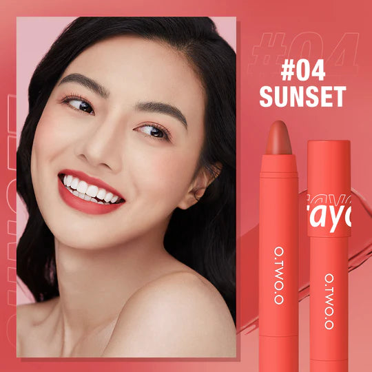 O.TWO.O Velvet Matte Lipstick Pen (Crayon)
