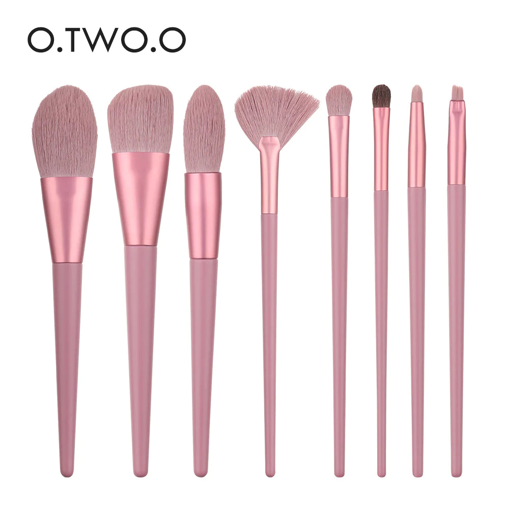 O.TWO.O 8pcs Makeup Brush Set