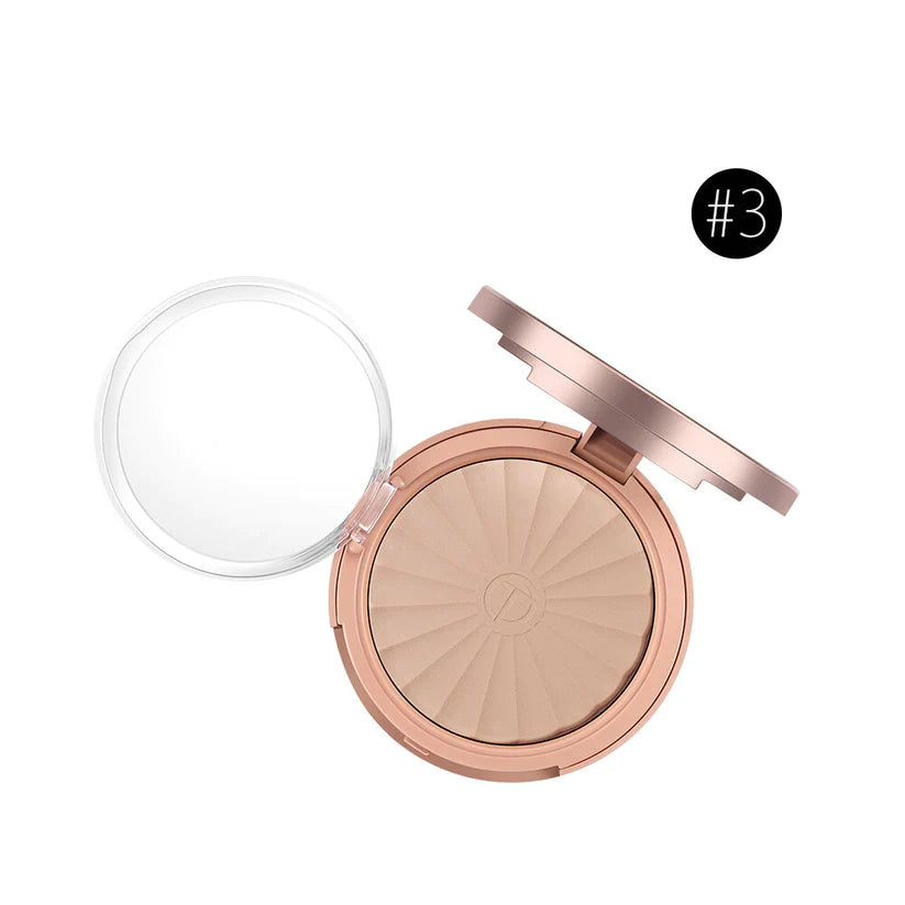 O.TWO.O Rose Gold Compact Powder