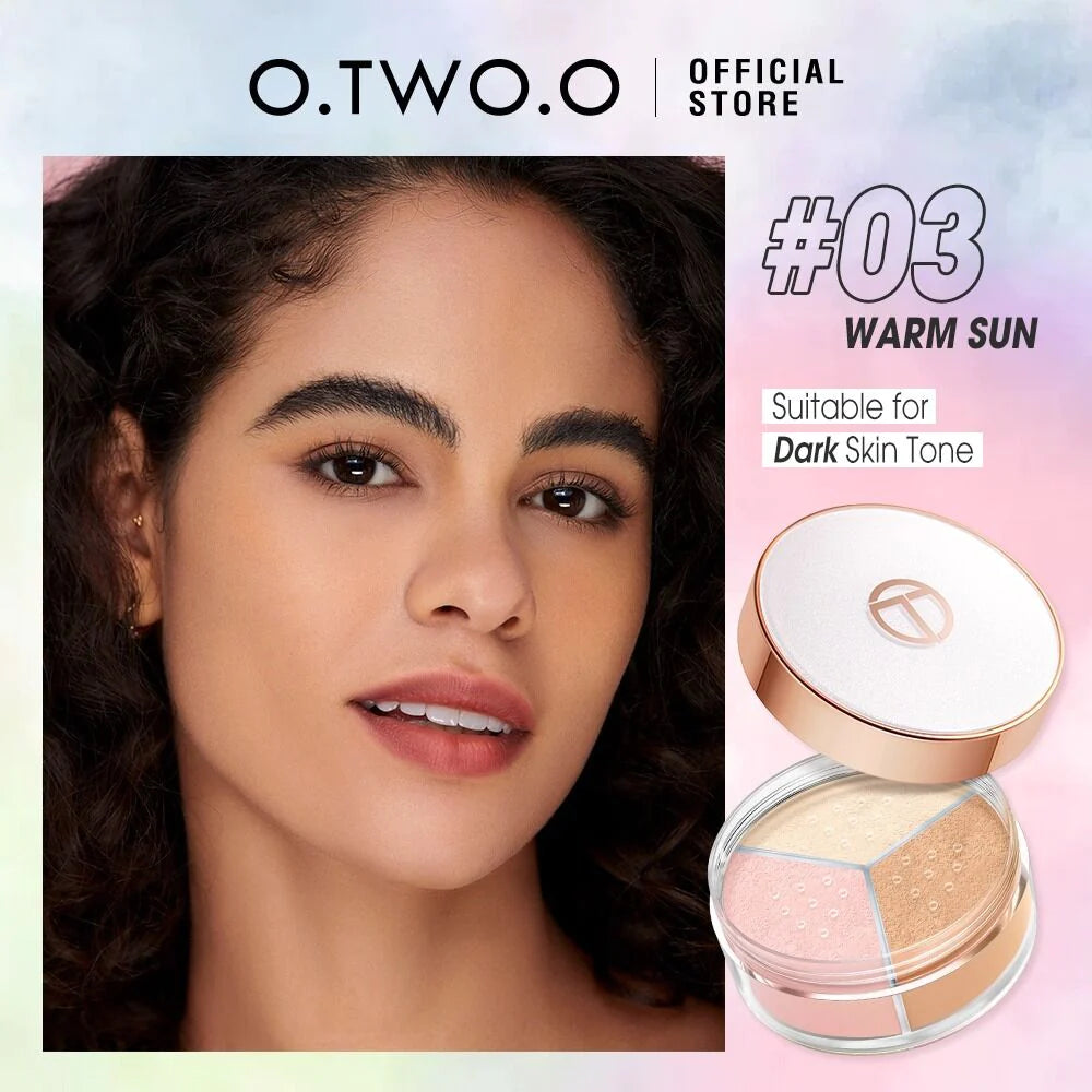 O.TWO.O 3-In-1 Oil Control Loose Powder