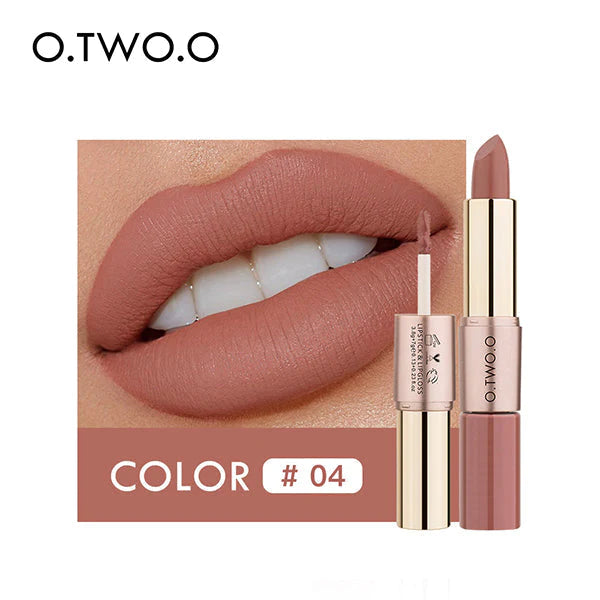 O.TWO.O 2 In 1 Lipstick And Lip Gloss