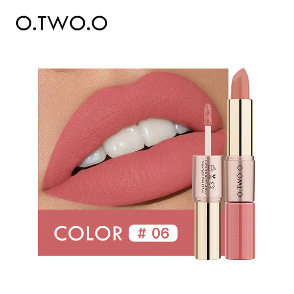 O.TWO.O 2 In 1 Lipstick And Lip Gloss