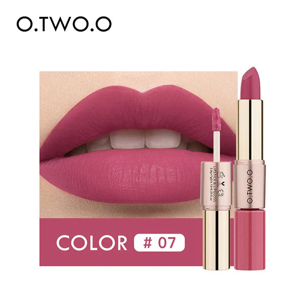 O.TWO.O 2 In 1 Lipstick And Lip Gloss