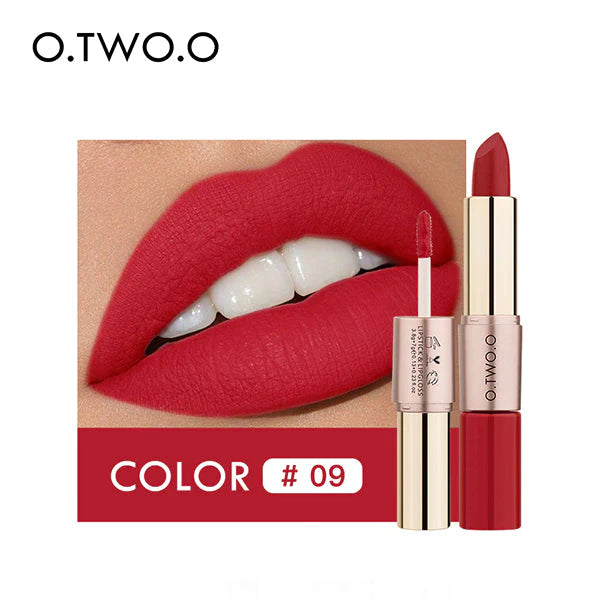 O.TWO.O 2 In 1 Lipstick And Lip Gloss