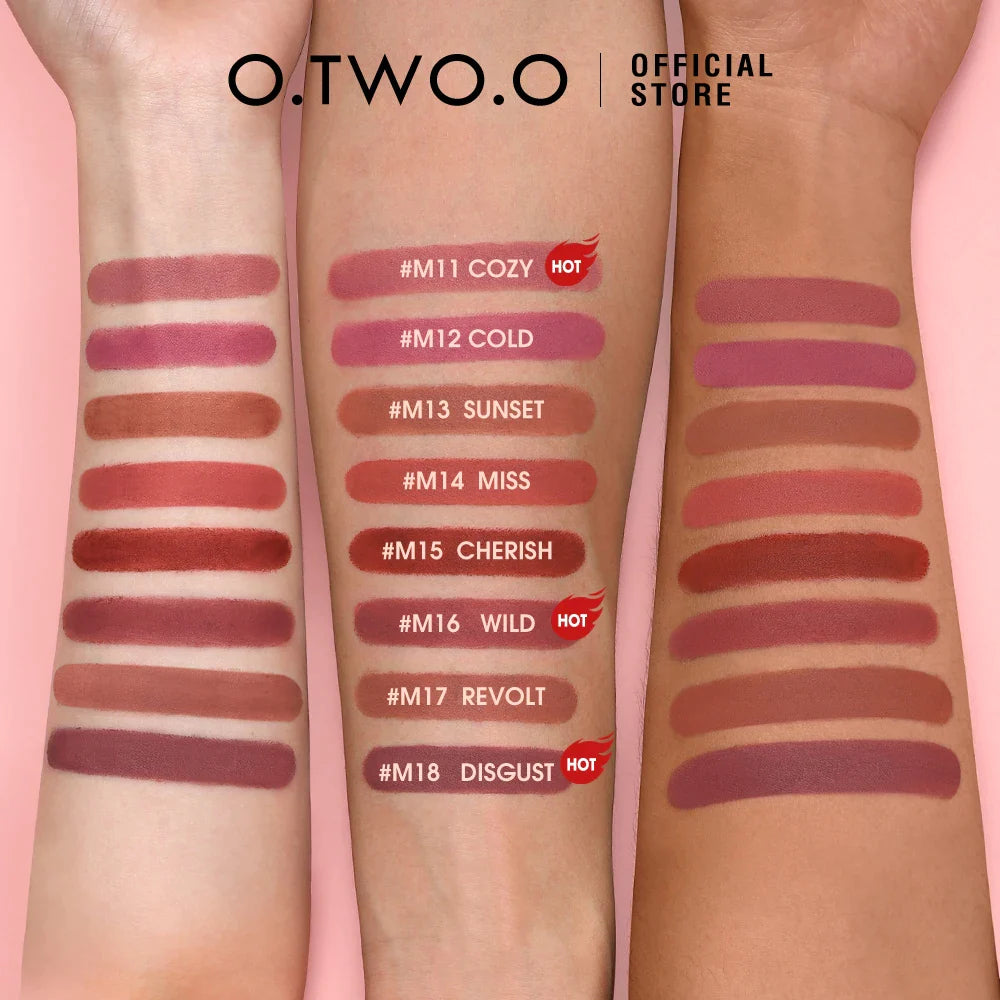 O.TWO.O Misty Kiss Lock Color Matte Lipstick