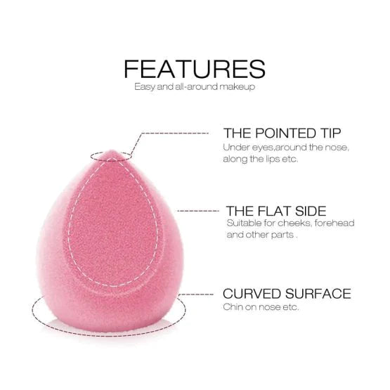 O.TWO.O Soft & Smooth Single Beauty Blender Pink