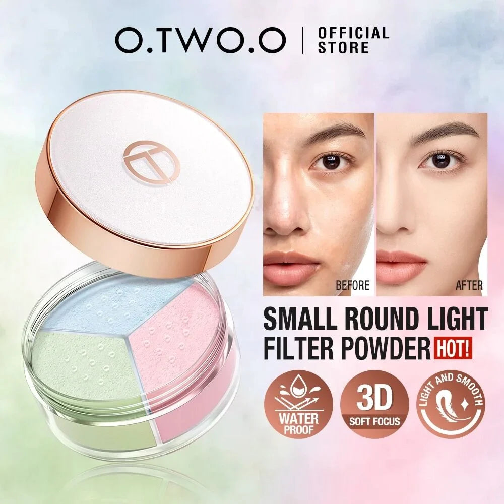 O.TWO.O 3-In-1 Oil Control Loose Powder