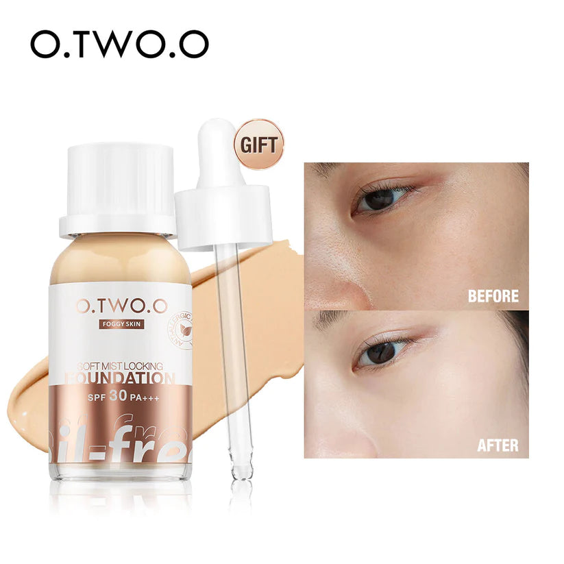 O.TWO.O New SPF30 Dropper Foundation