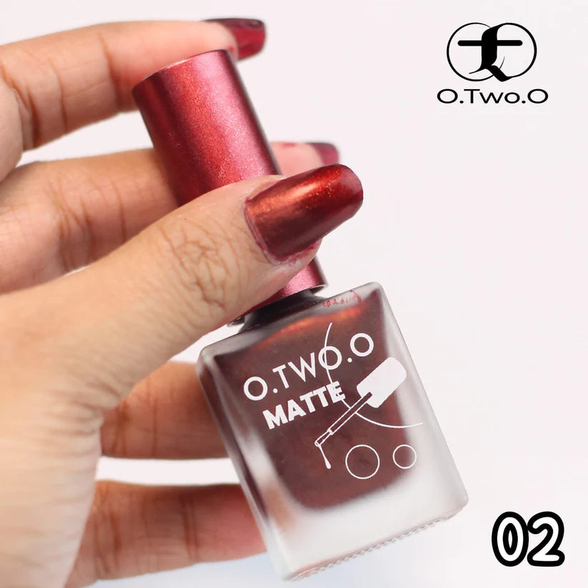 O.TWO.O Matte Nail Polish