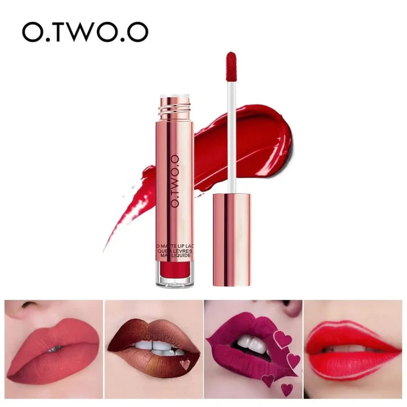 O.TWO.O Lip Gloss 12 Colors