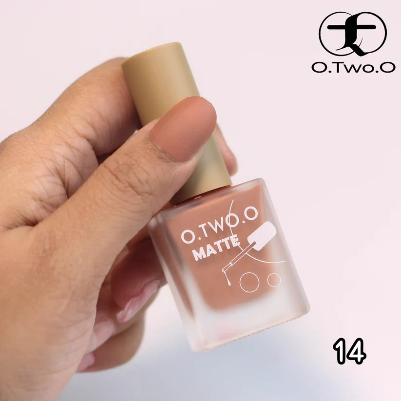 O.TWO.O Matte Nail Polish