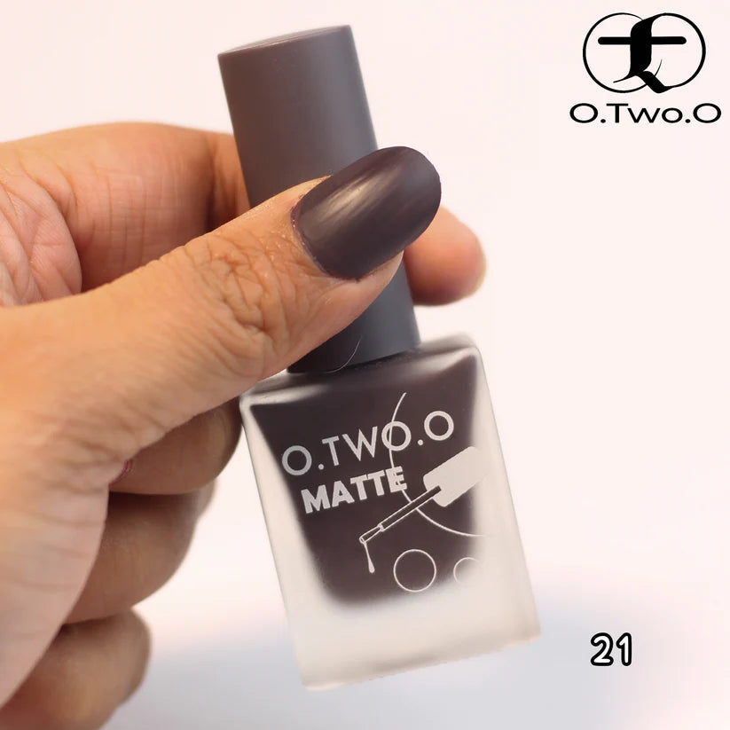 O.TWO.O Matte Nail Polish