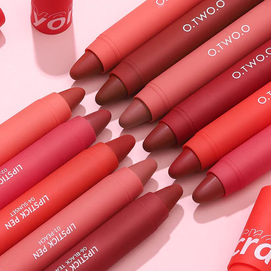 O.TWO.O Velvet Matte Lipstick Pen (Crayon)