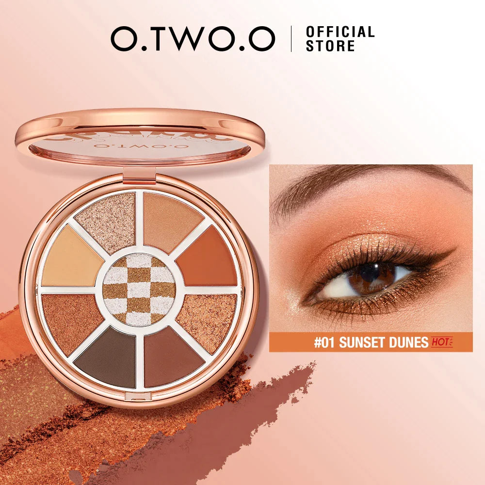 O.TWO.O Charm Love Mark 9 Color Eye Shadow Pallete