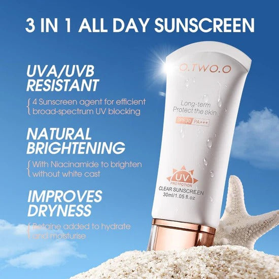 Sunscreen SPF30 PA Free Formula UV Sun Protection Sunblock 30ML