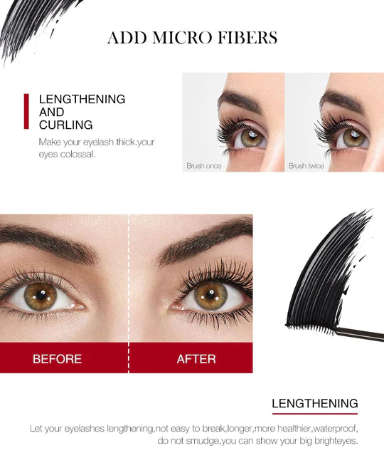 O.TWO.O 3D Instant Oversize Volume Lengthening Mascara