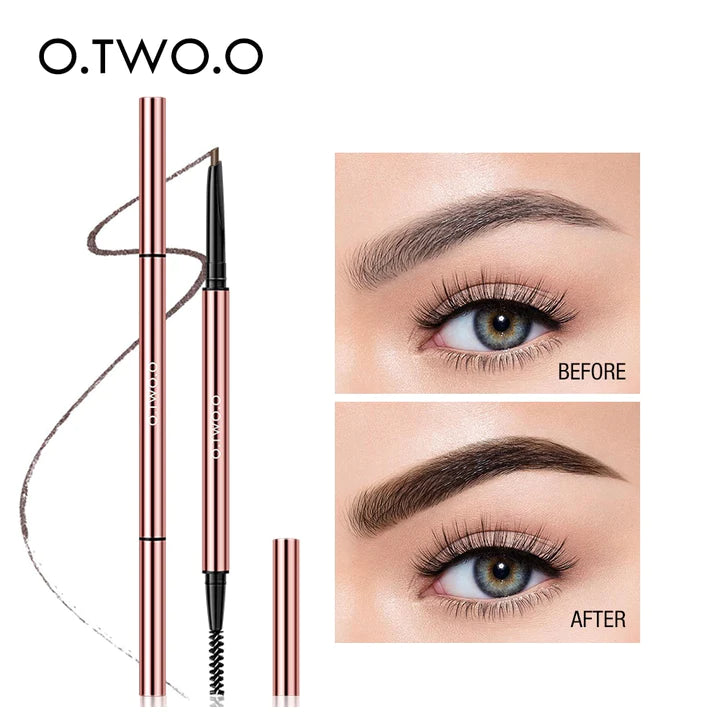 O.TWO.O 2 In 1 Fine Triangle Eyebrow Definer Pencil