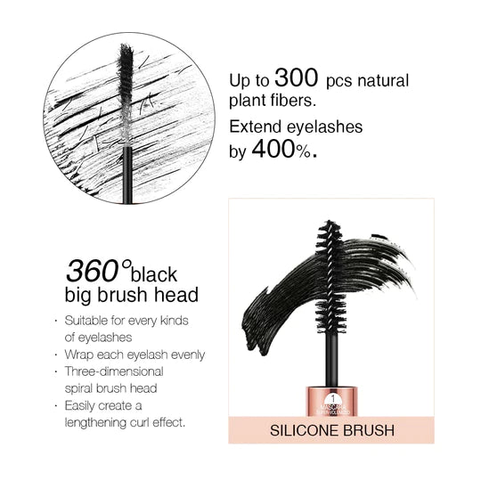 O.TWO.O Eyelash Miracle Mascara Natural Waterproof 2 in 1