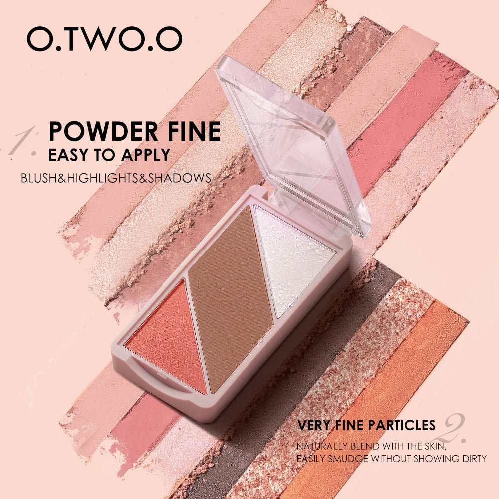 O.TWO.O 3 IN 1 Sweet Heart Girl Palette