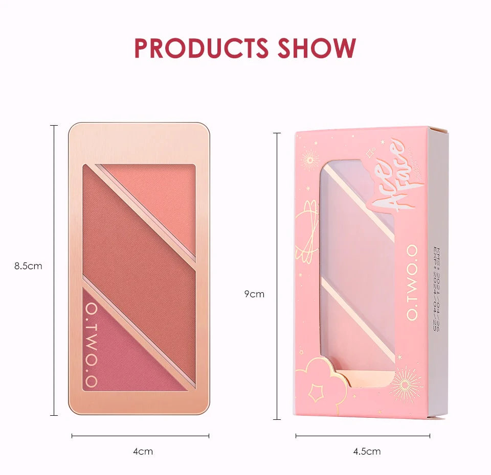 O.TWO.O 3 IN 1 Sweet Heart Girl Palette