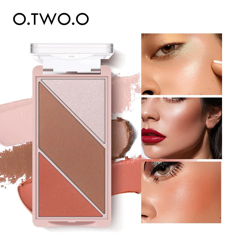 O.TWO.O 3 IN 1 Sweet Heart Girl Palette