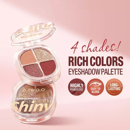 O.TWO.O Luxe Vibes 4 Color Eyeshadow Palette