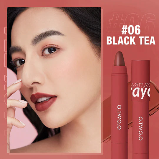 O.TWO.O Velvet Matte Lipstick Pen (Crayon)